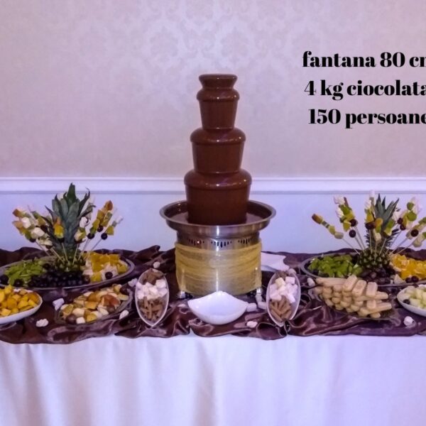 decor fantana de ciocolata