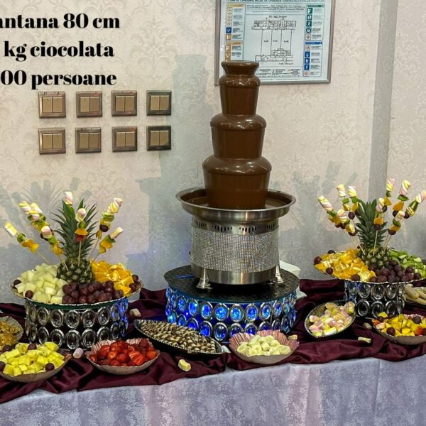 fantana de ciocolata botez bucuresti