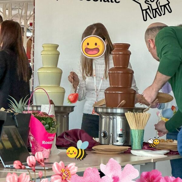 fantana de ciocolata la birou
