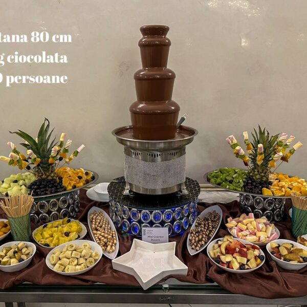 pret fantana ciocolata